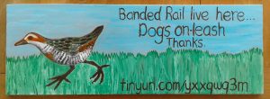 resized banded rail sign
